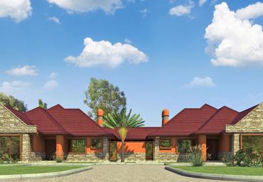 A3-2 Bedroomed Twin Bungalow–All Ensuite,Pantry, Laundry,DSQ with an Ensuite Guest wing